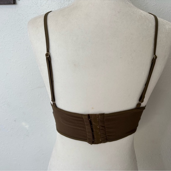 Marciano Multicolor Woven Women's Crop Top - Picture 2 of 4